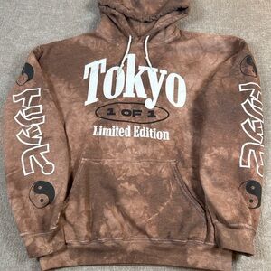 Gildan Brown Tokyo Limited Edition Hoodie